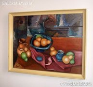 Tardi ( Kovács ) Sándor: Csendélet , olaj- vászon .