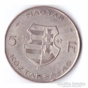 5 Forint Kossuth 1947 (2)
