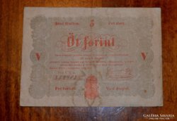 5 Forint 1848