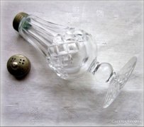 Sószóró krisztály üveg E.P.NS antik