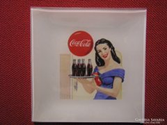 Coca Cola üveg tálka 15x15 cm