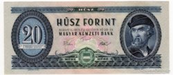 20 Forint - 1975 - hajtatlan