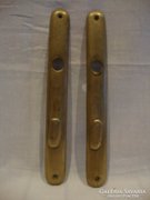Antik réz kilincs cilinder pár