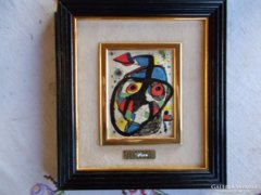 Kép,  Miró, zomanc