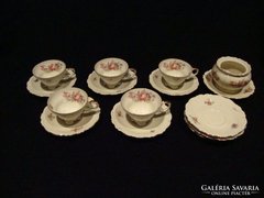 Edelstein Bavaria porcelán kávéskészlet részlet