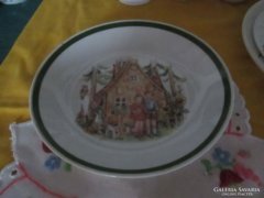  Kahla gyerek leveses  tányér 19 cm Jancsi és Juliska