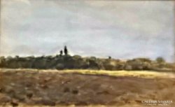 Gyula Istvánffy - plain landscape