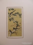 Madarak a havas ágakon, kínai festmény