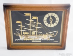 Breyer Cutty Sark, exklúzív hajós aranyozott óra kép