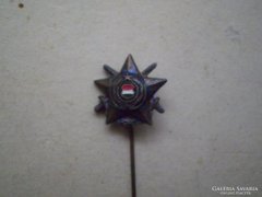 KHT-Kilián haditorna jelvény mini ezüst/vas fokozat