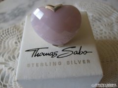 Thomas Sabo ezüst gyűrű rózsakvarccal