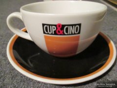 Cappuccino  pohár alátét tányérral CUP@CINO
