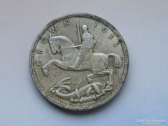 Ap 117 - 1935 V. György Ezüst 1 korona /crown/