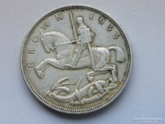 Ap 118 - 1935 V. György Ezüst 1 korona /crown/