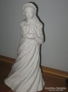 R.KISS LENKE / 1926-2000/ : ÜNNEP , 41 cm magas szobor