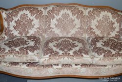 Barokk stílusú 3 üléses sofa  reális áron eladó