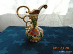  Neo-empire-Impozáns,pazar majolika váza-28,5 cm