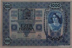 1000 Korona - 1902 - UNC 