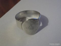 Katonai ezüst gyűrű 