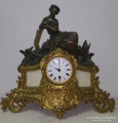 Antik Francia  kandalló óra