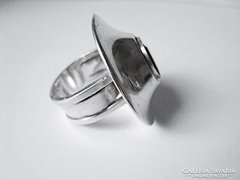 Designer finn ezüst gyűrű