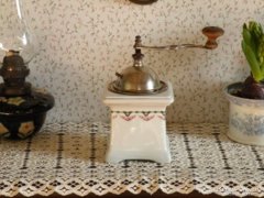 antik, Leinbrock's porcelán aljú kávédaráló