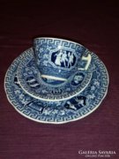 Antik Spode Copeland angol porcelán reggeliző szett 1 főre