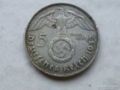 Ap 156 - 1937 Ezüst 5 márka Németország