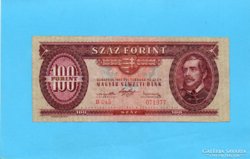Ritkább Ropogós 100 Forint 1947 Erős Papír!!!