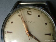 Antik Marvin férfi karóra (Cal 560)1945-körüli ,Kn 37 mm!