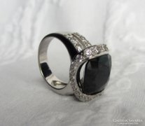 Gyönyörű, nagy ezüst gyűrű - 15,5 gr