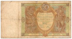 Lengyelország 50 lengyel Zloty, 1929, ritka
