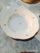 1 db Zsolnay kisvirágos leveses tányér, mélytányér (78)