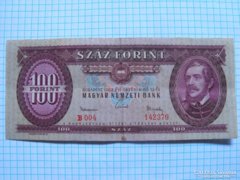Ropogós 100 Forint 1962 ! 