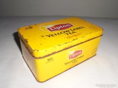 Teás fémdoboz pléh doboz - Lipton Yellow Label Tea