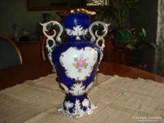 hollóházi barokk váza