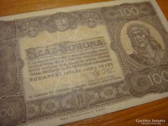 *** HAJTATLAN 1923 -as 100 korona ***