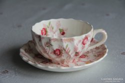 Copeland Spode virágos teás csésze és alátét