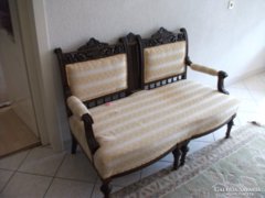 Antik kétszemélyes kanapé, szófa eladó!