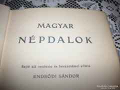Endrődi Sándor: Magyar Népdalok, 1906