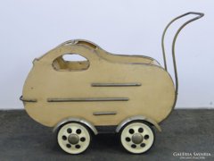 0E222 antique retro stroller with blinds, 50s