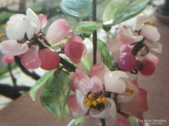 Virágzó cseresznyefa, szerencsefa, bonsai
