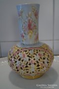 Zsolnay áttört váza 1890 körül 