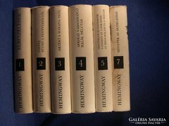 Hamingway sorozatból 6 kötet