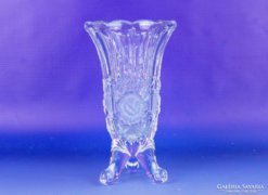 0E518 Üveg dísz váza