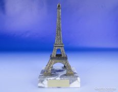 0E375 Márvány talapzaton Eiffel torony souvenir