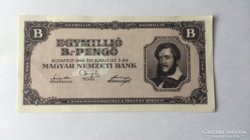 1,000,000 B.-Pengő 1946 AU-UNC