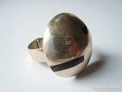 Hatalmas ezüst gyűrű,állítható