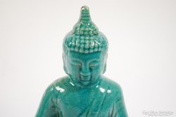 28 cm meditáló antik buddha