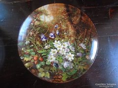 Bradex tányér. Mezei virágok....